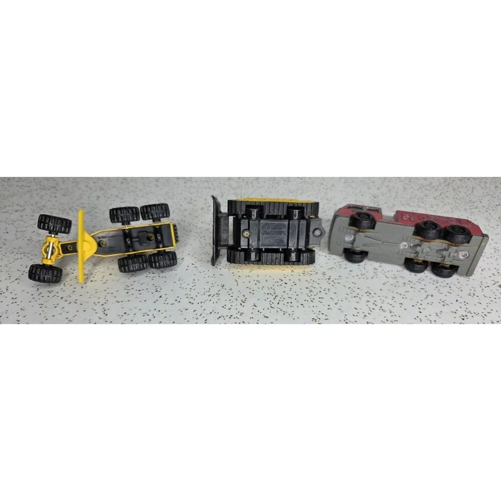 Vtg Mini Tonka Construction & Fire Trucks Maisto Hasbro Lil Chuck & Friends Lot